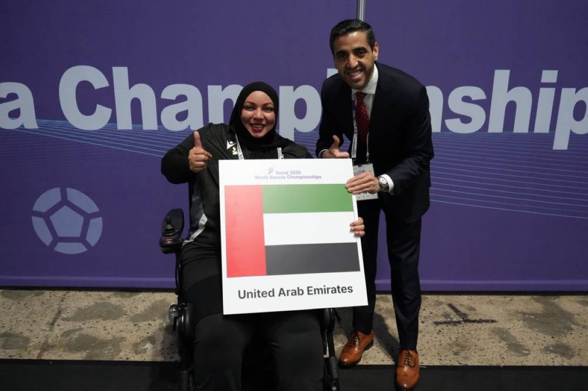 ريسه الفلاسي: هدفي ميدالية للإمارات في مونديال البوتشيا بكوريا الجنوبية