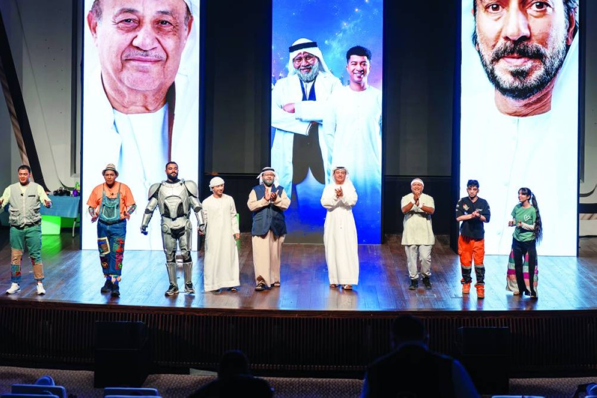 «علّمني جدّي».. عرض مسرحي للأطفال على خشبة مكتبة محمد بن راشد