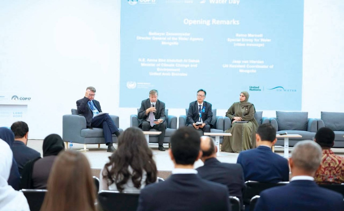 الإمارات تؤكد التزامها بدعم الجهود الدولية لاستصلاح الأراضي