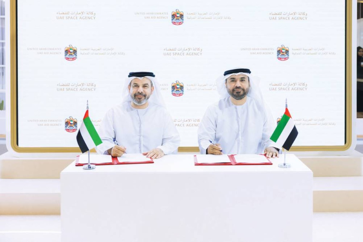 شراكة بين «الإمارات للمساعدات الدولية» و«الإمارات للفضاء»