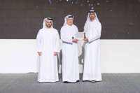 عبدالسلام المدني خلال تكريم مؤسسة سقيا الإمارات