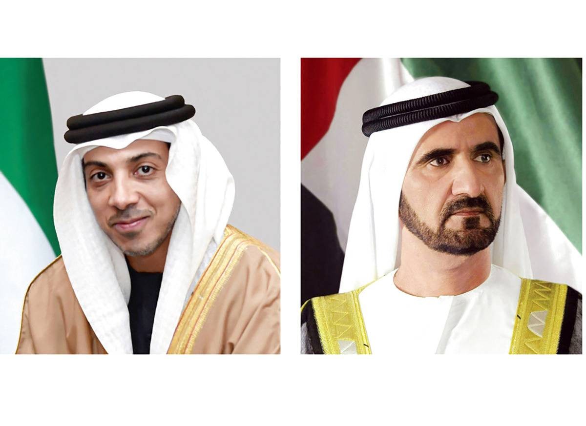 محمد بن راشد ومنصور بن زايد يهنئان نائب رئيس كازاخستان