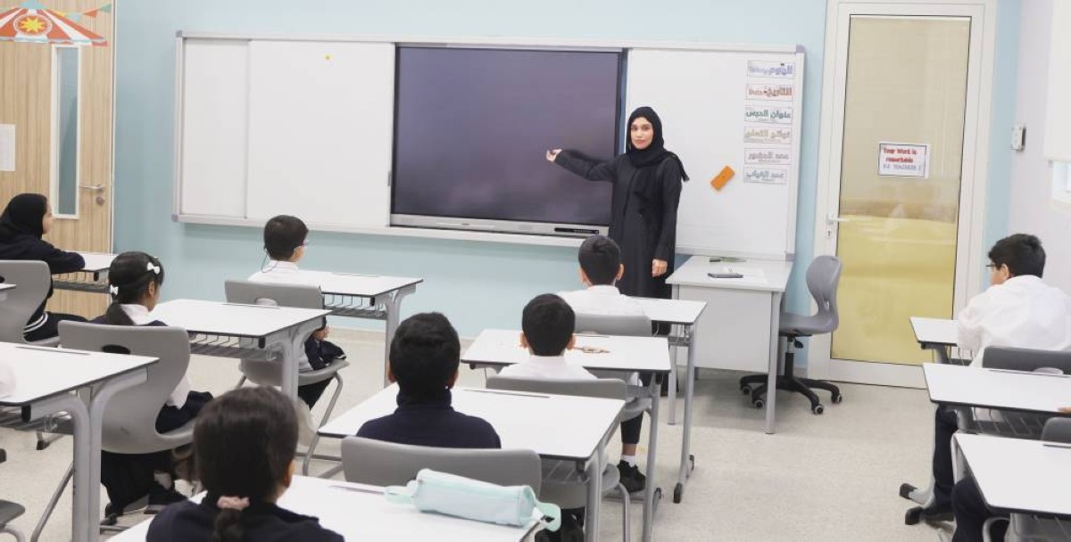 «زايد التعليمي» بعجمان.. الفرح أول دروس العام الجديد