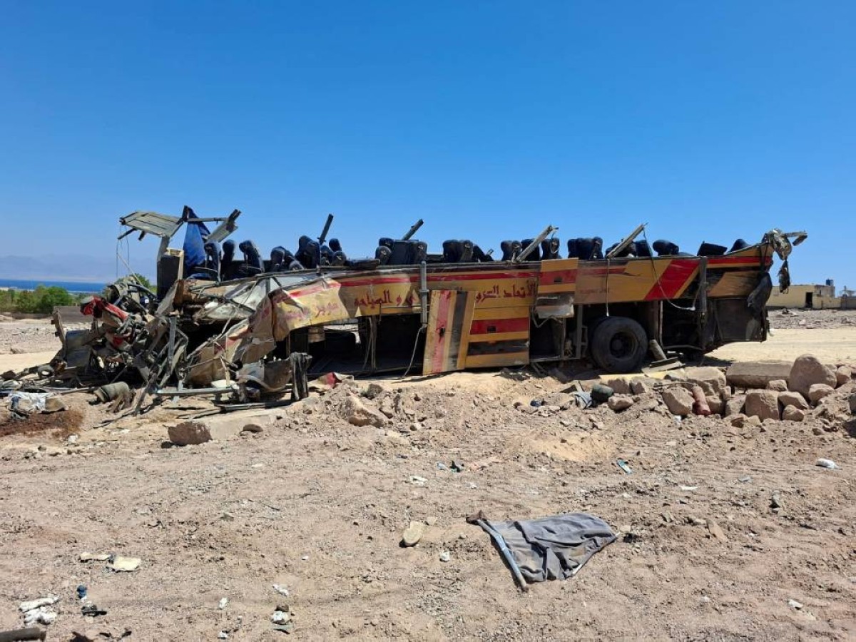 مصر.. فاجعة حافلة جنوب سيناء تودي بحياة 22 شخصاً بينهم 10 أردنيين