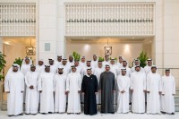 رئيس الدولة يستقبل أبطال منتخب الإمارات لجيل «مونديال إيطاليا 1990»