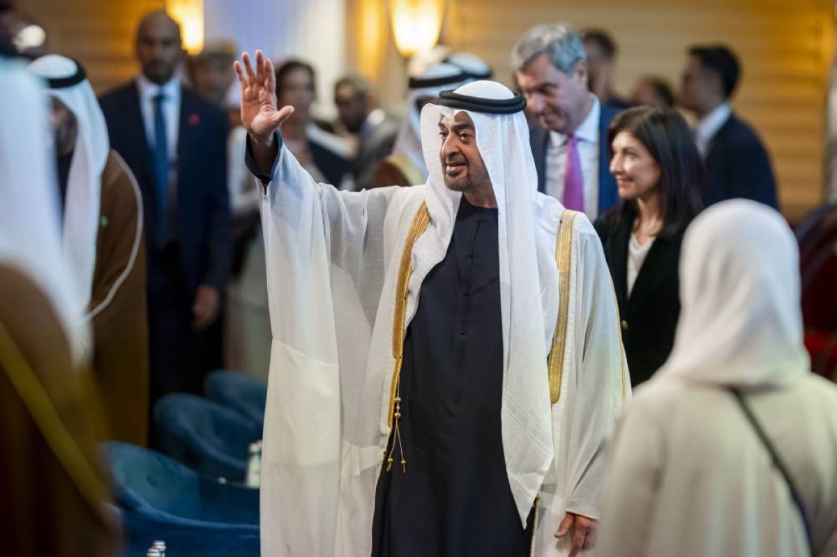 رئيس الدولة يشهد جانباً من فعاليات منتدى الأعمال الإماراتي - الألماني في ميونيخ