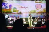 مركز أبوظبي للغة العربية يضيء ليل العاصمة بأجمل أغنيات الفنان "جابر جاسم"