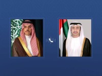 عبدالله بن زايد ووزير الخارجية السعودي يبحثان هاتفياً التطورات الإقليمية