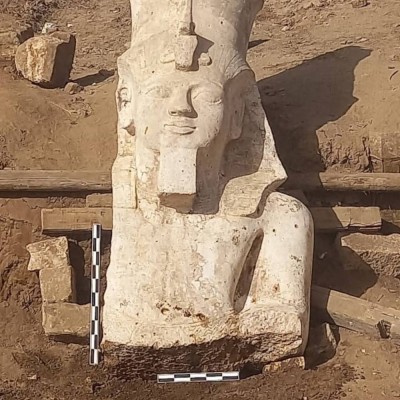 بالصدفة.. كيف وجدوا النصف المفقود لعملاق مصري بعد 94 عاماً؟