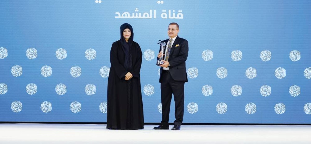 .. وتكرم لطفي الزعبي عن أفضل برنامج رياضي