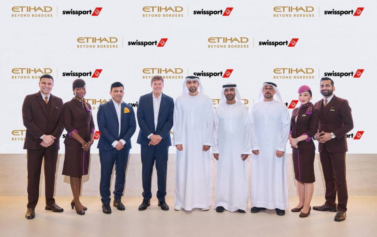 «الاتحاد للطيران» و«سويس بورت» توسعان شراكتهما لتشمل 40 مطاراً حول العالم