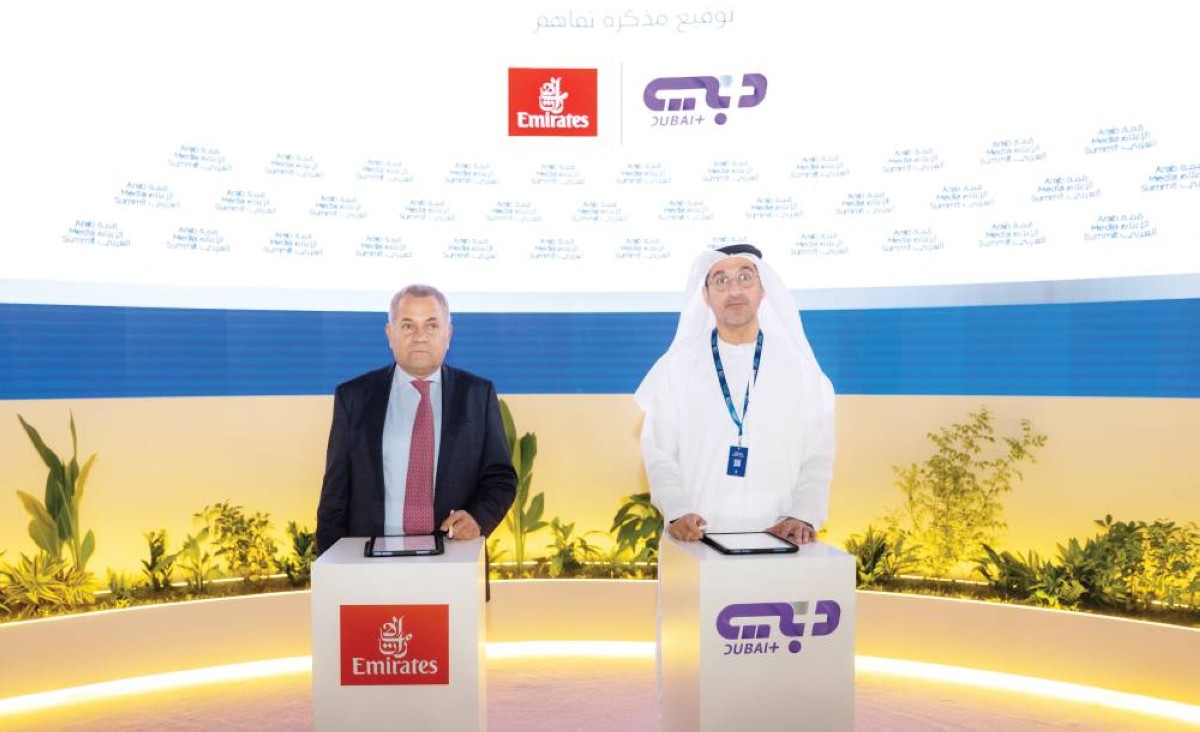 شراكة استراتيجية بين «دبي للإعلام» و«طيران الإمارات»
