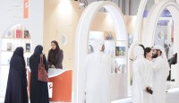 جناح مكتبة محمد بن راشد في «أبوظبي  للكتاب»
