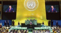 ترامب يلوّح بمزيد من القوة.. وغوتيريش يحذّر من عالم منقسم