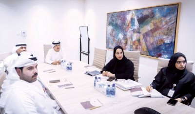 محمد الأفخم وجانب من حضور الاجتماع