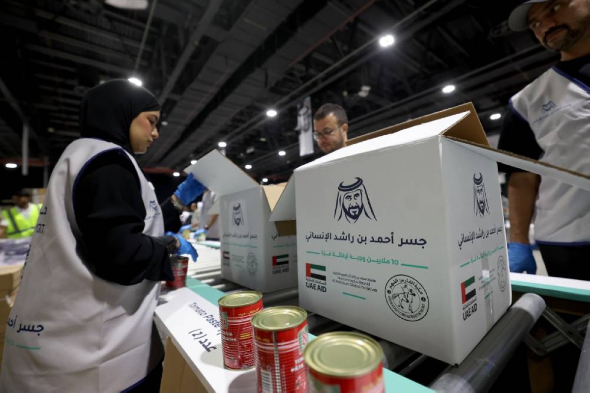 الإمارات ترسخ نهج العطاء عبر «جسر أحمد بن راشد» لغزة