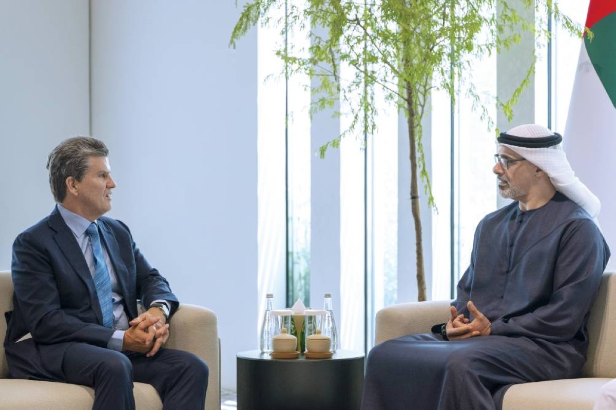 خالد بن محمد خلال لقاء وليام فورد