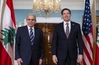 رئيس وزراء لبنان يدعو خلال لقاء روبيو لتفعيل اتفاق الإطار مع إسرائيل