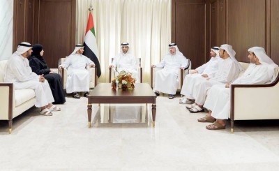 سلطان بن أحمد يتفقد تحديثات مقر دائرة القضاء
