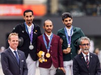 منتخب قفز الحواجز يختتم مشاركته في الآسياد بفضيتين.. وعبدالله المهيري وصيفاً للفردي