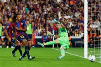 برشلونة يواصل سلسلة انتصاراته ويتخطى خيتافي بأقل مجهود