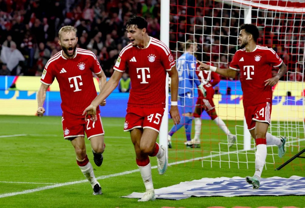 بايرن يقفز لقمة الدوري الألماني بسداسية  لايبزيغ