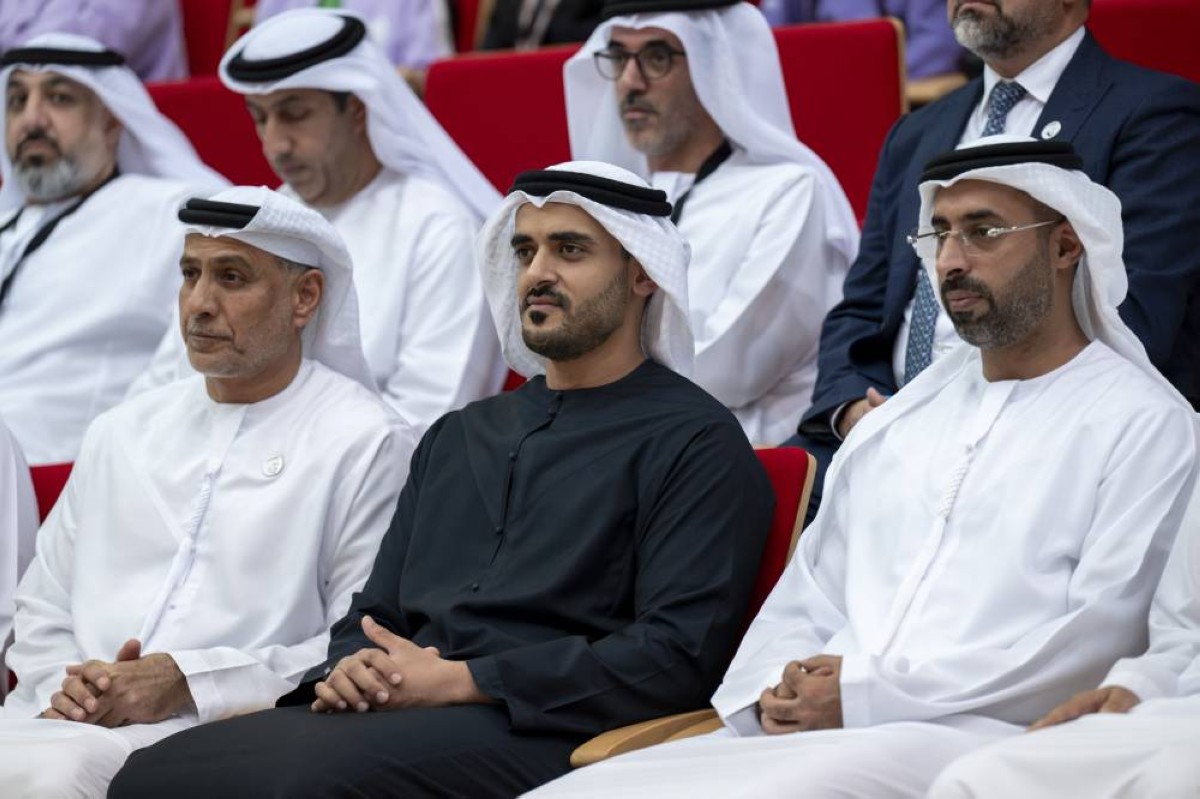 زايد بن محمد بن زايد يشهد ختام منافسات النسخة الثالثة من بطولة خالد بن محمد بن زايد للجوجيتسو
