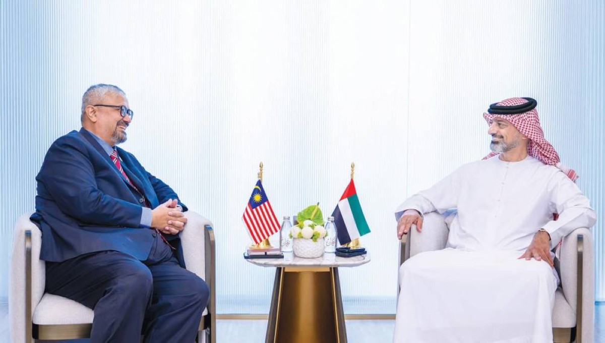 عمار النعيمي يبحث وسفير ماليزيا سبل تعزيز العلاقات