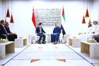 *** GENERAL CAPTION ***ABU DHABI, UNITED ARAB EMIRATES - October 20, 2026: HH Sheikh Mohamed bin Zayed Al Nahyan, President of the United Arab Emirates ()( Hamad Al Kaabi / UAE Presidential Court )---