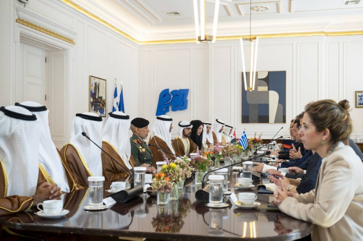ولي عهد أبوظبي: العلاقات التجارية بين الإمارات واليونان نموذج للتعاون والثقة المتبادلة