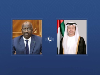 عبدالله بن زايد ووزير خارجية موريتانيا يبحثان هاتفياً العلاقات الثنائية والمستجدات الإقليمية