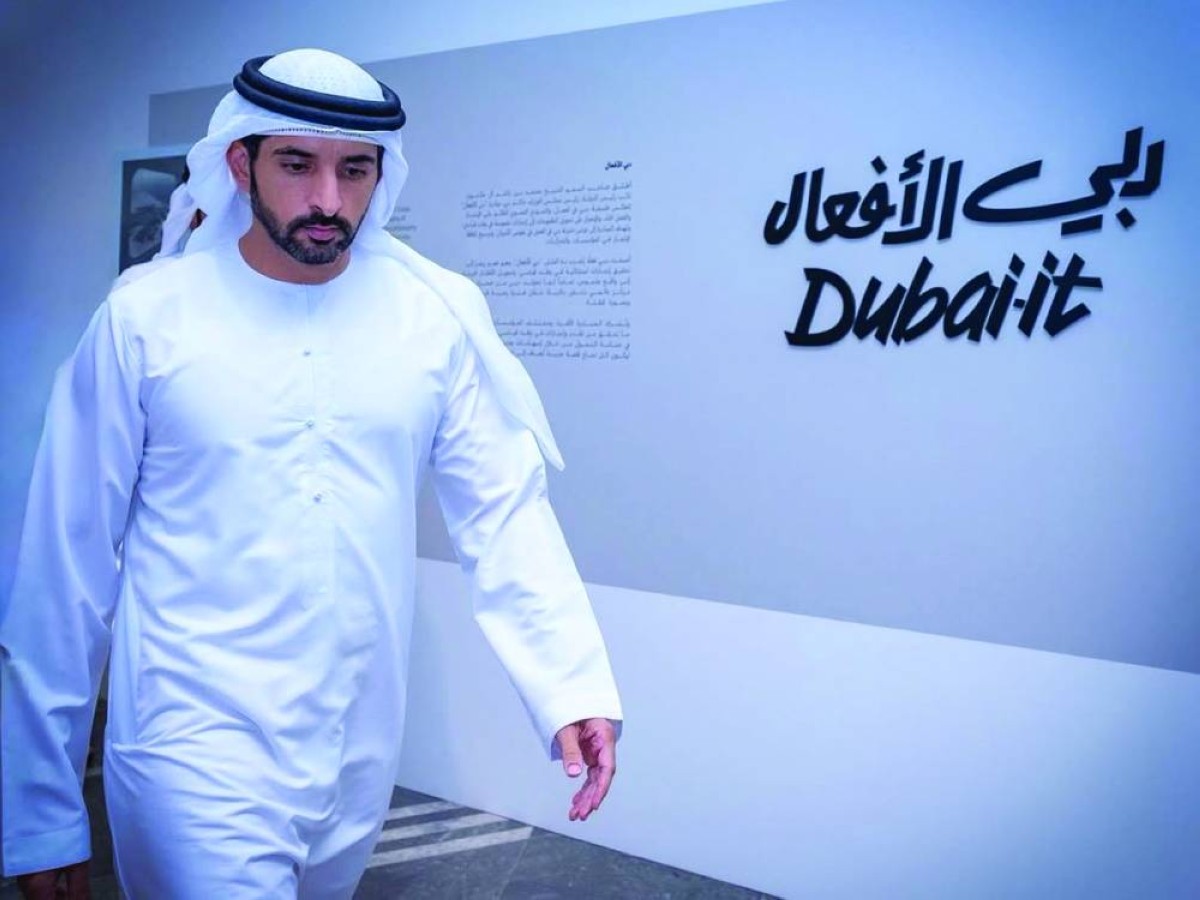 حمدان بن محمد يعلن منح جائزة دبي الأفعال لمشروع "فيكس ديزرت"