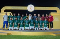 سلطان بن أحمد القاسمي يتوّج الفائز بكأس رئيس جامعة الشارقة لثمانيات كرة القدم