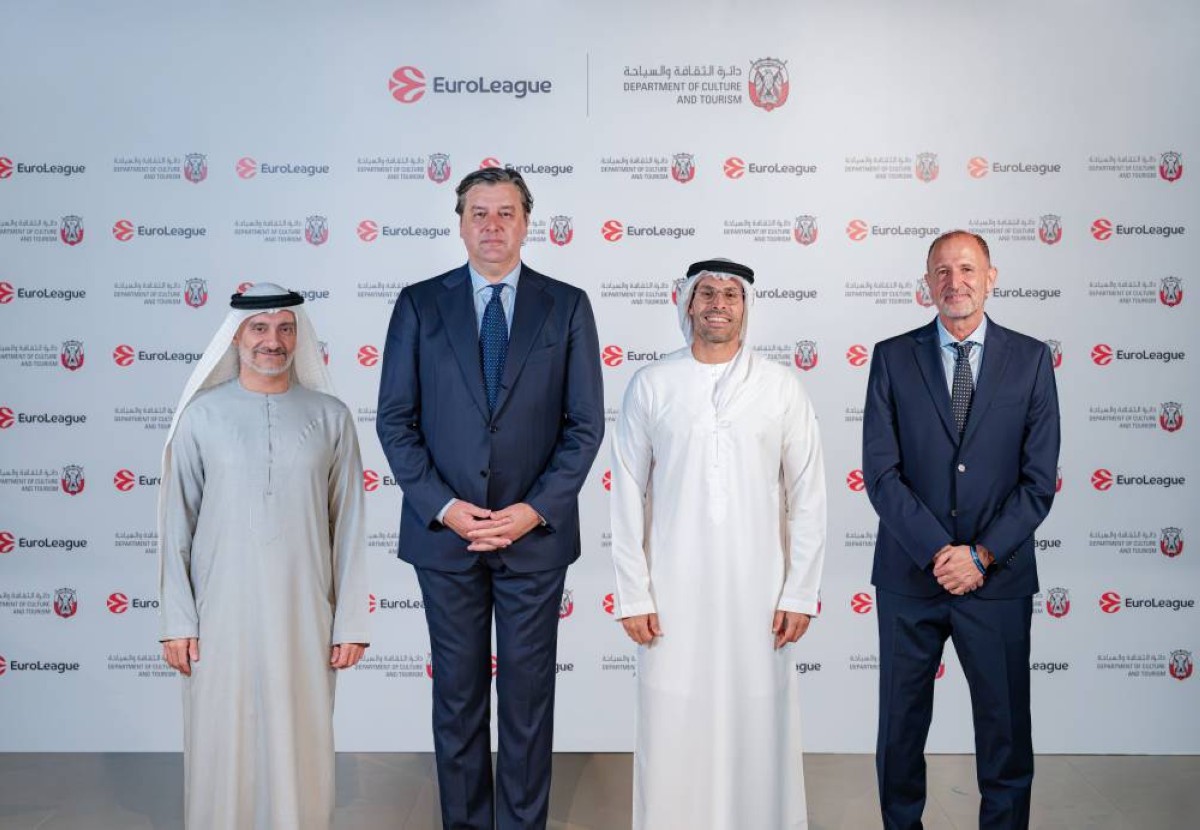 أبوظبي تستضيف نهائيات «المربع الذهبي» للدوري الأوروبي لكرة السلة «يوروليغ» 2027 و2029