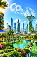 مدن المستقبل تتجه نحو الحياد الكربوني والاستدامة