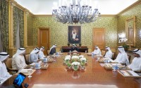 حمدان بن زايد يستقبل وفد دائرة التمكين الحكومي.. ويطلع على تطور الخدمات الحكومية والفرص الوظيفية في الظفرة