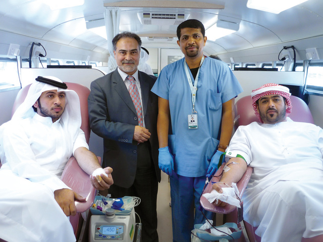 جامعة العين للعلوم والتكنولوجيا تنظم حملة تبرع بالدم - عبر ...
