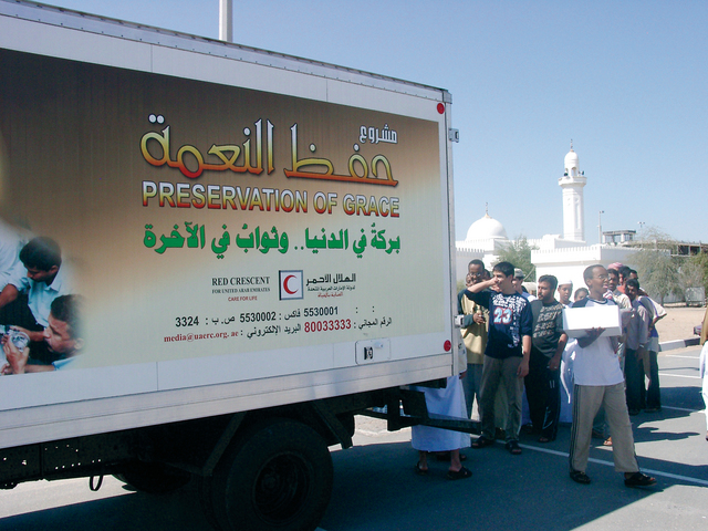 «حفظ النعمة» يوزع أكثر من 175 ألف وجبة على المحتاجين عبر الإمارات