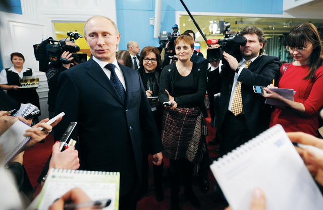 الصورة : الصراع أصبح محتوماً بين بارونات النفط الروسي والنخبة المتحلقة حول بوتين	أرشيفية