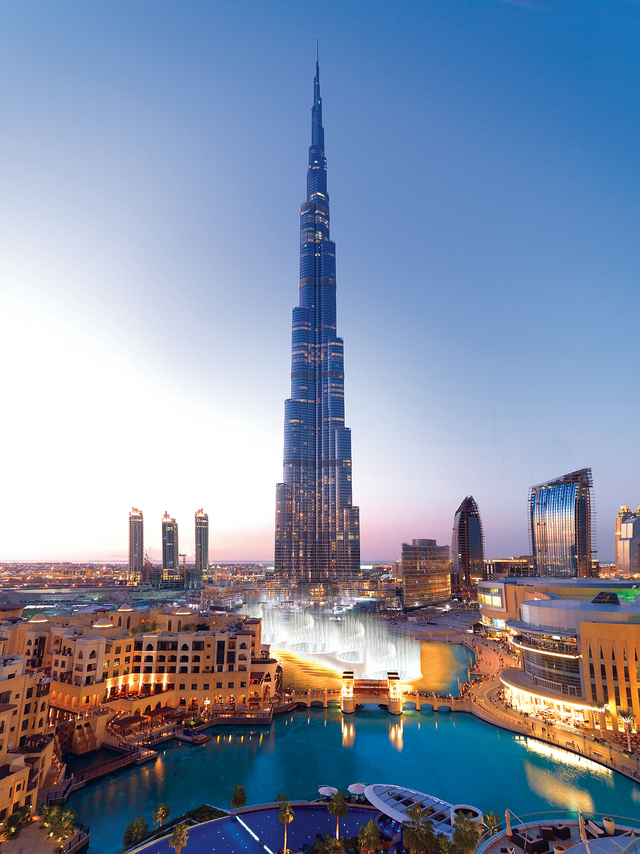 الصورة : برج خليفة الأعلى في العالم أبرز المشاريع التي نفذتها أرابتك	من المنصدر