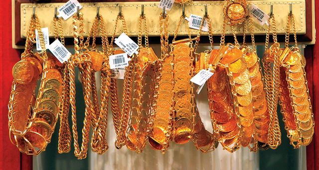 40 زيادة مبيعات الذهب في أبوظبي خلال 2013 البيان