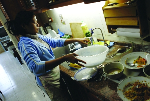 الصورة : أعباء المطبخ تتضاعف في رمضان