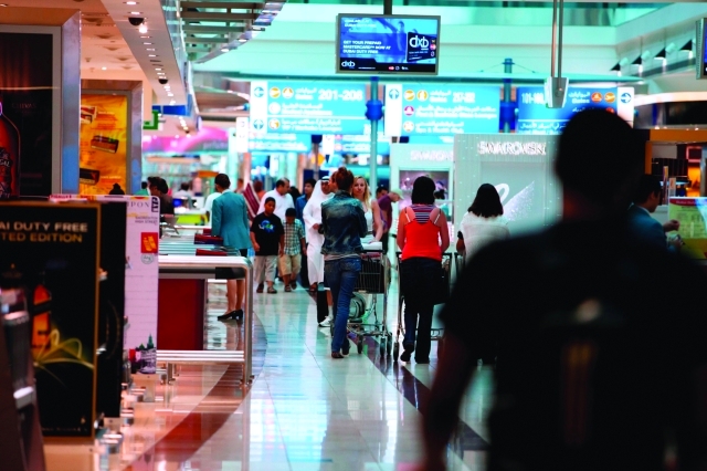 الصورة : مطار دبي يواصل تحقيق نمو ملموس في أعداد المسافرين		  من المصدر