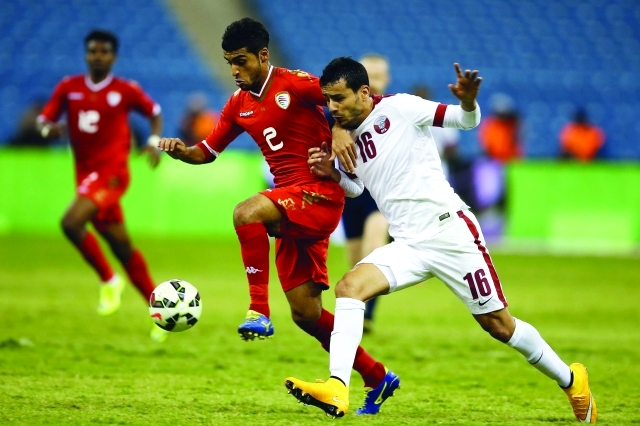 الصورة : منتخب عمان فشل في الاحتفاظ بهدف التقدم وودع البطولة-البيان