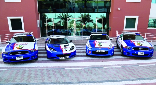 الصورة : إسعاف دبي أول مؤسسة تستخدم السيارات الرياضية الفارهةمن المصدر
