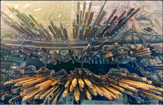 الصورة : نهضة عمرانية متسارعة في دبي  - أرشيفية