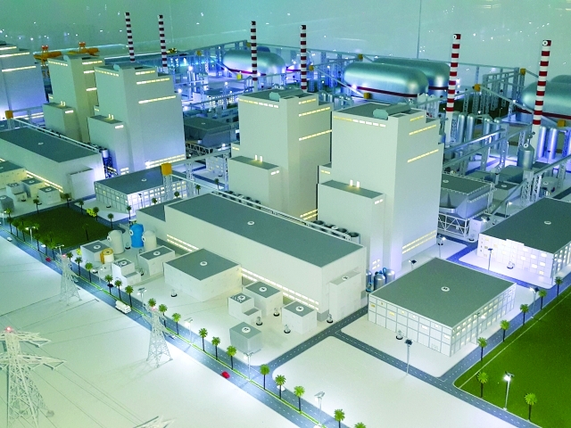 الصورة : مجمع حصيان لإنتاج الطاقة بقدرة 1200 ميغاواط ويبدأ التشغيل 2020       من المصدر