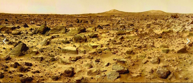 الصورة : سطح المريخ