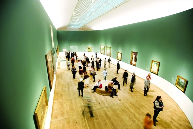 الصورة : أدار المتحف بجدارة وجعل منه من أهم متاحف العالم