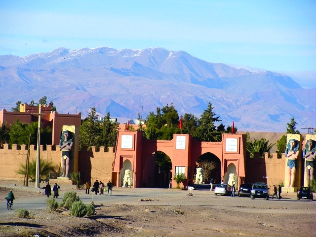 الصورة : ورزازات يعوّل عليها المغرب لبناء صناعته السينمائية  |  من المصدر